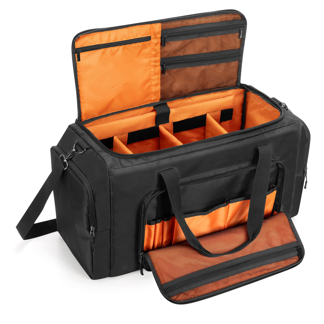DSLEAF Sneaker Tasche &amp; Sporttasche, Schuhtasche mit 3 verstellbaren Trennwänden für Kleidung und La