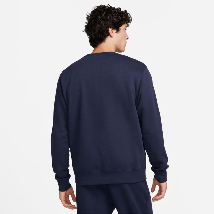 Nike Herren M Nk FLC Park20 Crew Sweatshirt (1er Pack) S Obsidian/White, S Obsidian/White