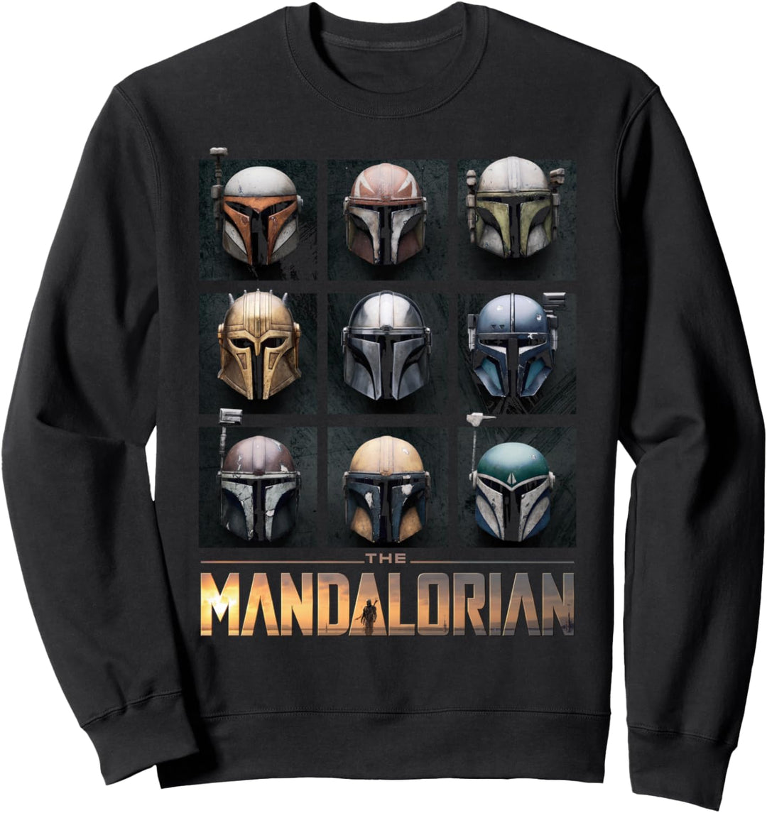 Star Wars The Mandalorian Helmet Box Up Sweatshirt