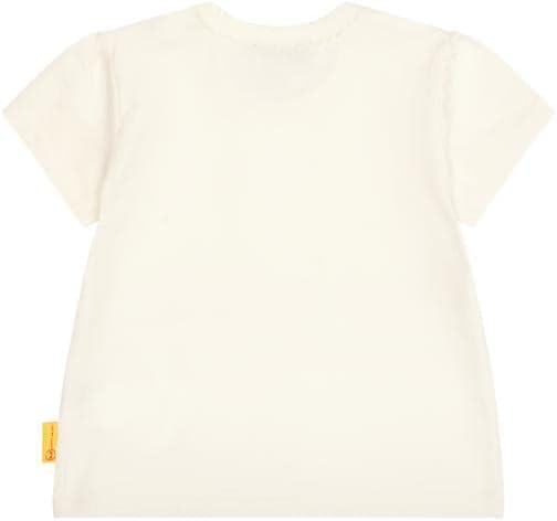 Steiff Baby Set für Mädchen, T-Shirt cloud dancer, Joggerpants harbor gray 56, 56
