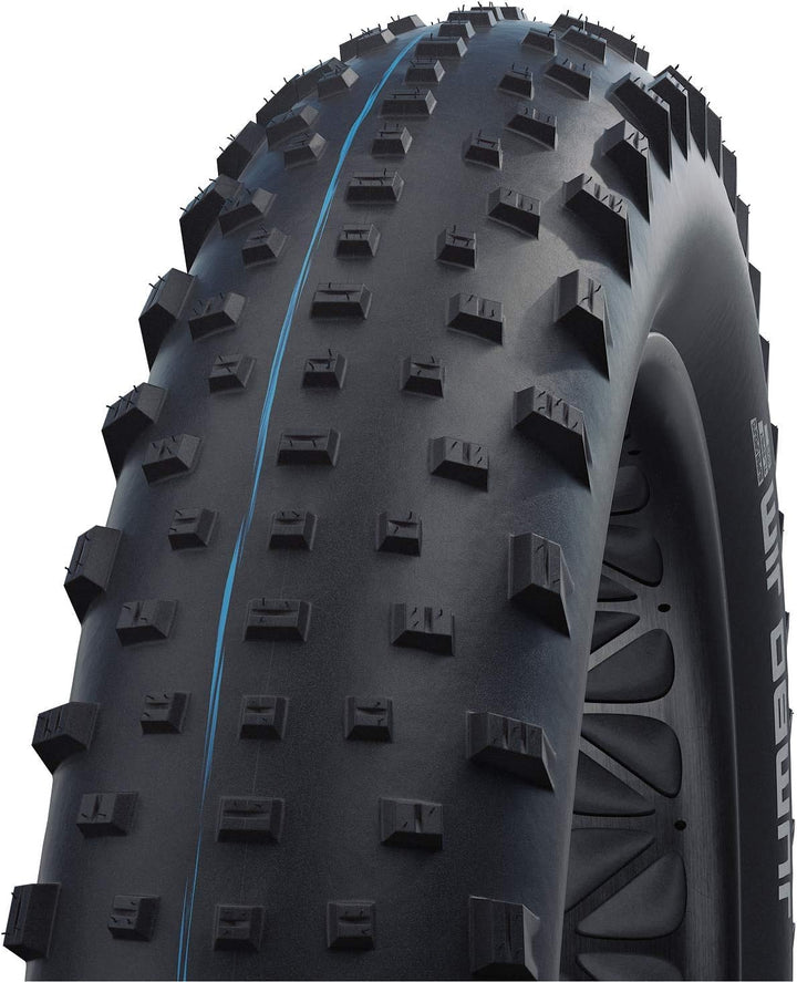 Schwalbe Jumbo Jim Evo Fatbike Faltreifen // 110-559 (26x4,4') Super Ground Schwarz, Schwarz