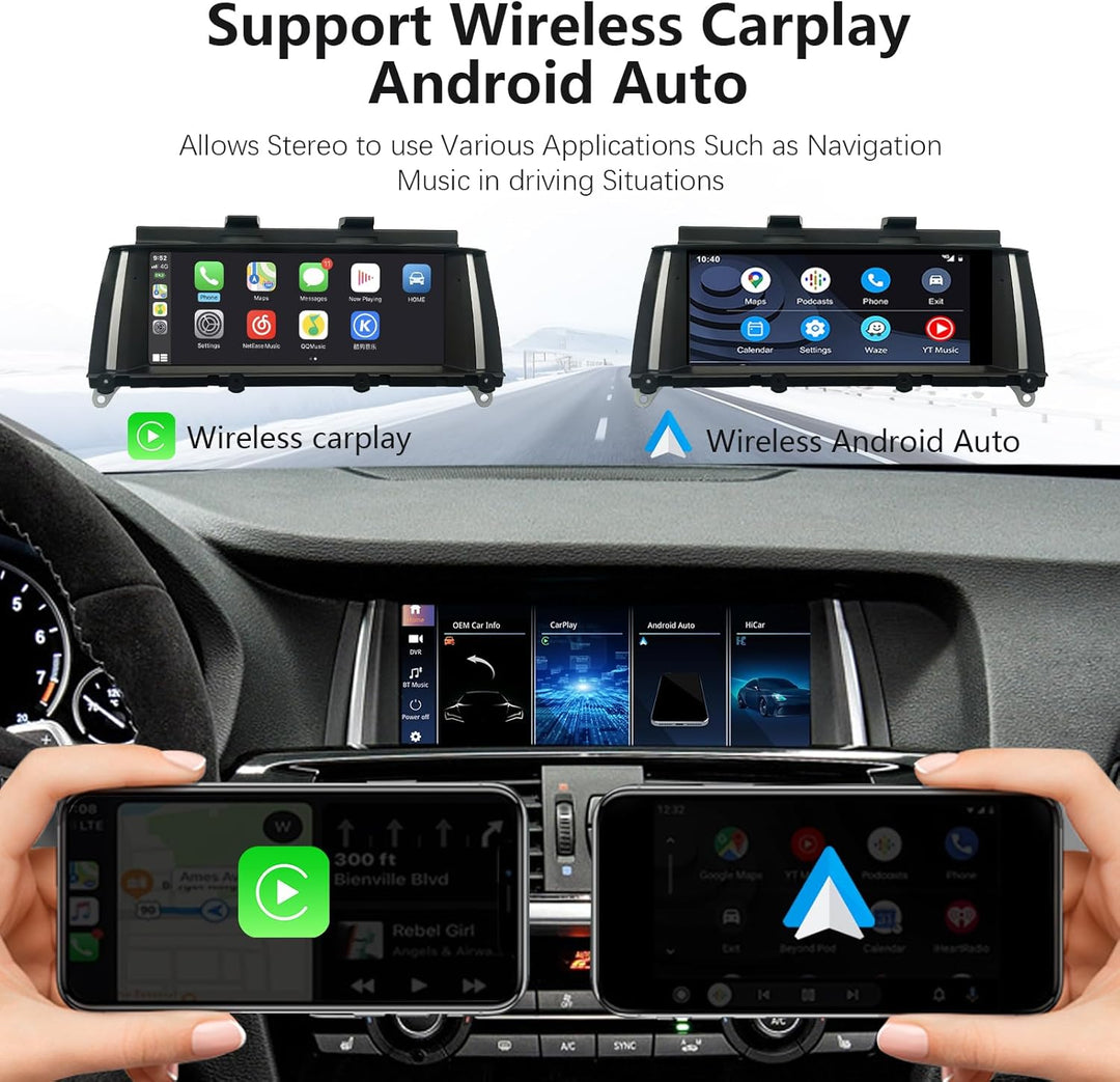 8,9 Zoll 1920 * 720 Auto Stereo für BMW X3 F25 CIC Carplay Android Auto Radio Upgrade Touchscreen DS
