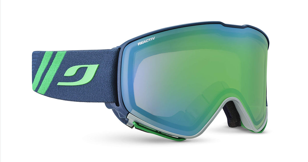 Julbo Unisex Quickshift Skibrille mit Photochromen Reactiv Display Einheitsgrösse Blau / Grün, Einhe