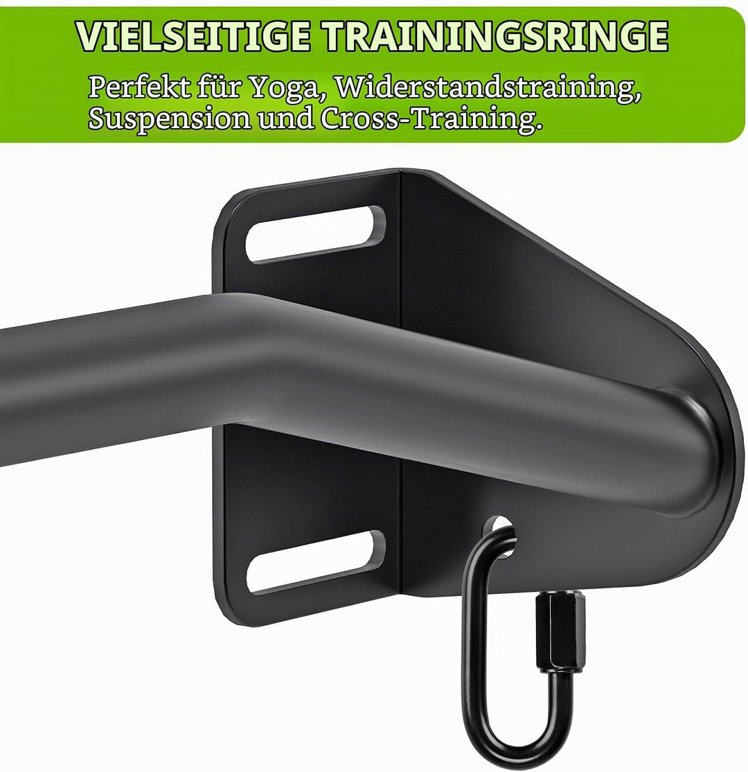 SELEWARE Klimmzugstange Türrahmen Klimzugststange Wand - Pull Up Bar Wandmontage Latzugstangen Home