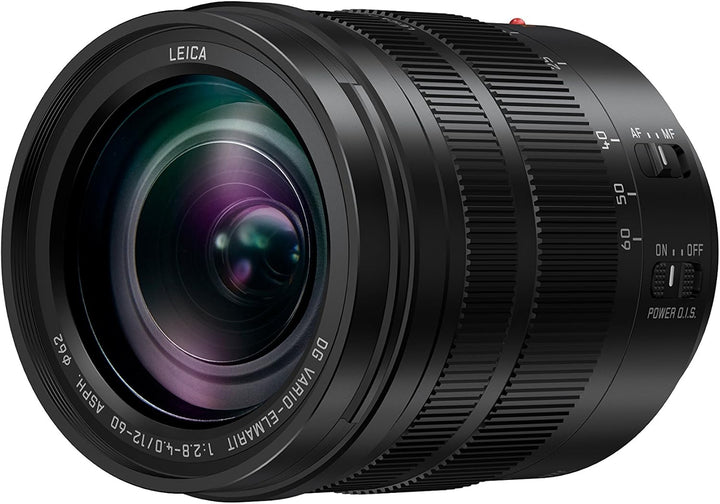 Panasonic H-ES12060E Leica DG Vario-Elmarit Kamera Objektive (12-60mm/F2.8-4.0, Standardzoom, Dual I