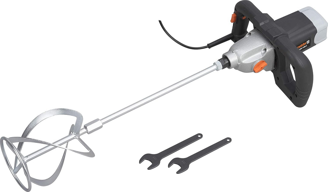 Meister Rührwerk 1400 W, MRW1400-2 - M14 Aufnahme - 2-Gang-Getriebe - Softstart - Elektronische Dreh