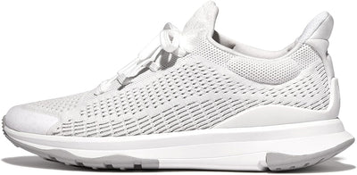 FitFlop Women's Vitamin Ffx Knit Sports Sneakers 41 Urban White Mix, 41 Urban White Mix