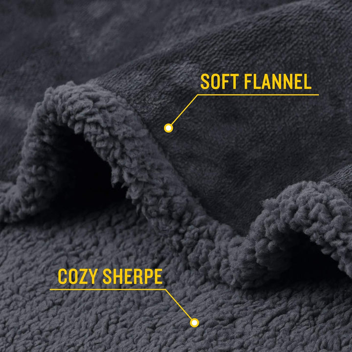 luciphia Wasserdicht Hundedecke Flaushig, Fleece Haustier Decke Waschbar | Schutzdecke für Sofa,Couc