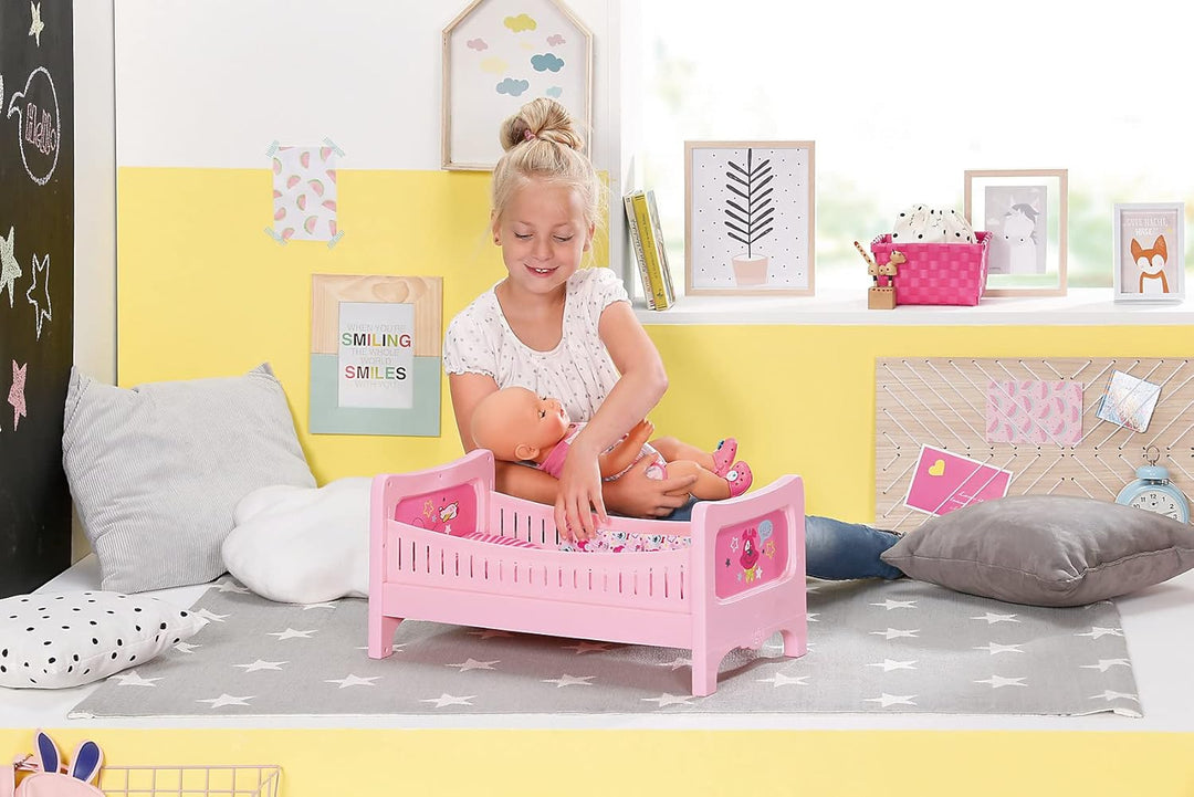 BABY born Zapf Creation 824399 Bett mit Kuschelbettzeug
