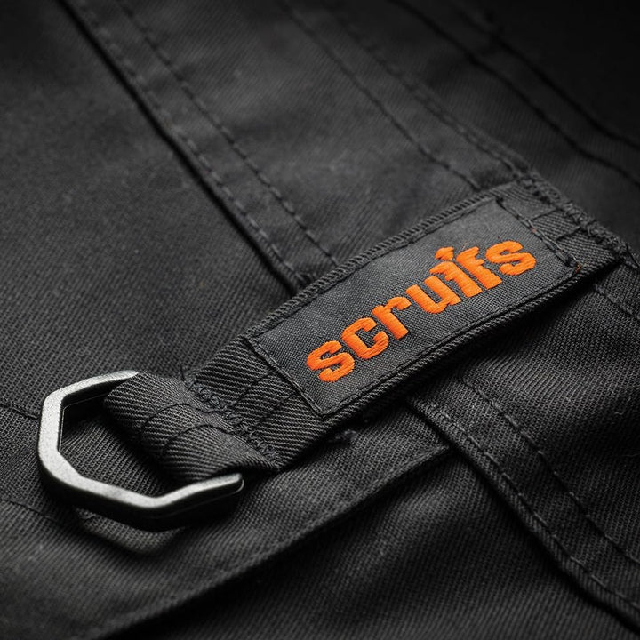 Scruffs Herren Arbeiter Hose, Schwarz Arbeitshose 42W / 30L Schwarz (Black 001), 42W / 30L Schwarz (