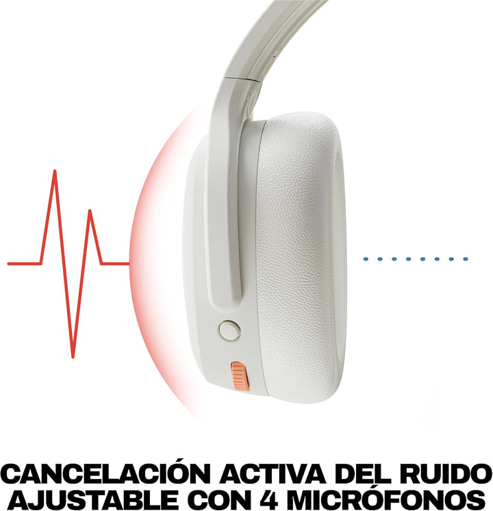 Skullcandy Crusher ANC 2 Over-Ear Noise Cancelling Wireless-Kopfhörer mit Sensory Bass, Extra Chargi