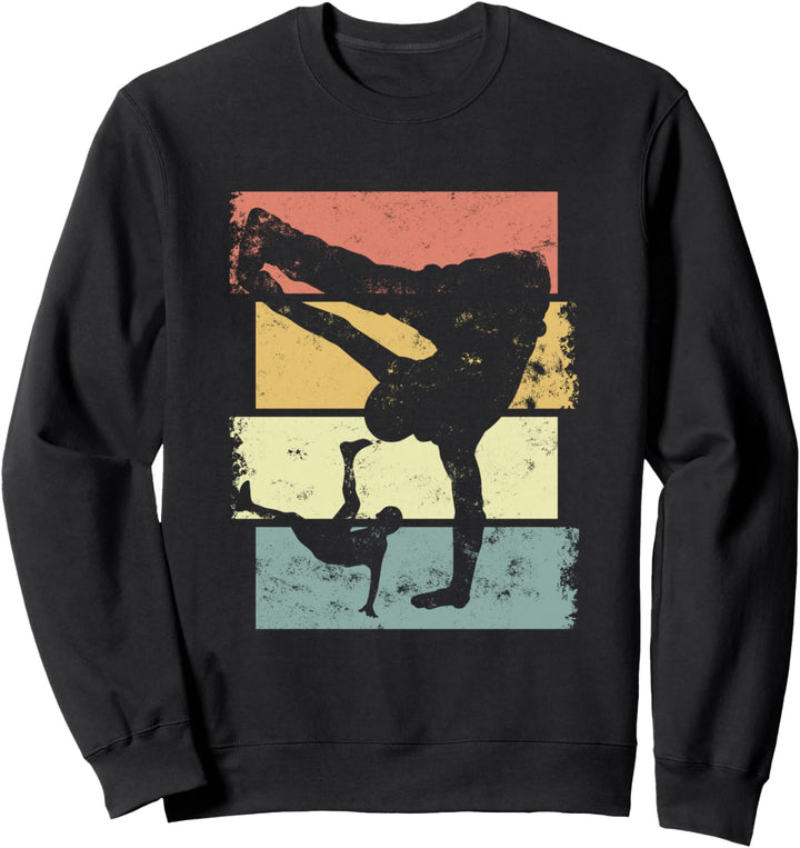 Breakdance Vintage Hip Hop Musik Breakdancing Sweatshirt