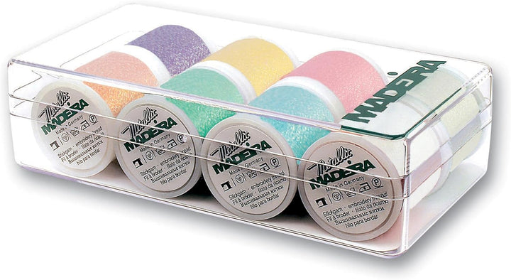 Madeira 8010 Stickbox Metallic Opal 8 Spulen à 200 m