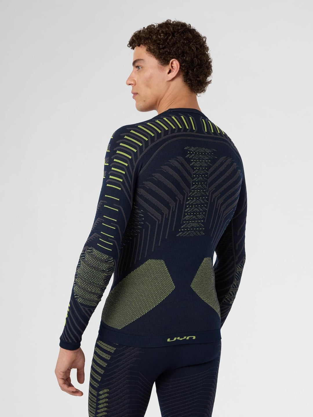 UYN Resilyon Thermoshirt Herren, Hohe Kompression, Biofaser Natex, Muskelunterstützung, Atmungsaktiv