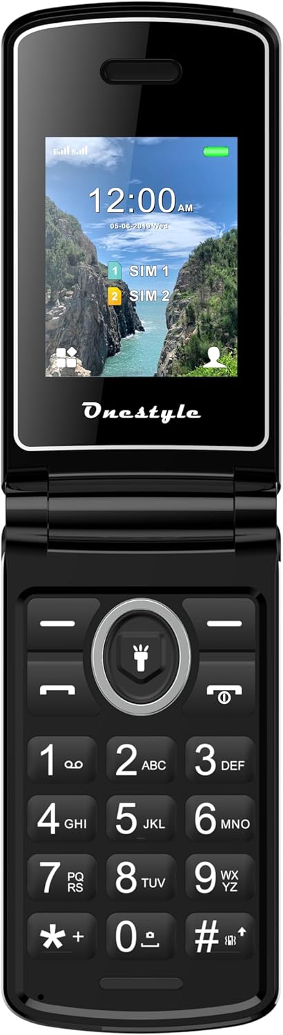 Onestyle Chrome Klapphandy, Dual-SIM, Mobiltlefon