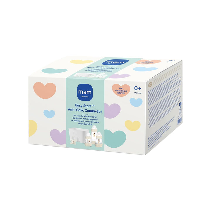 MAM Easy Start Anti-Colic Combi-Set, 0+ M, beige