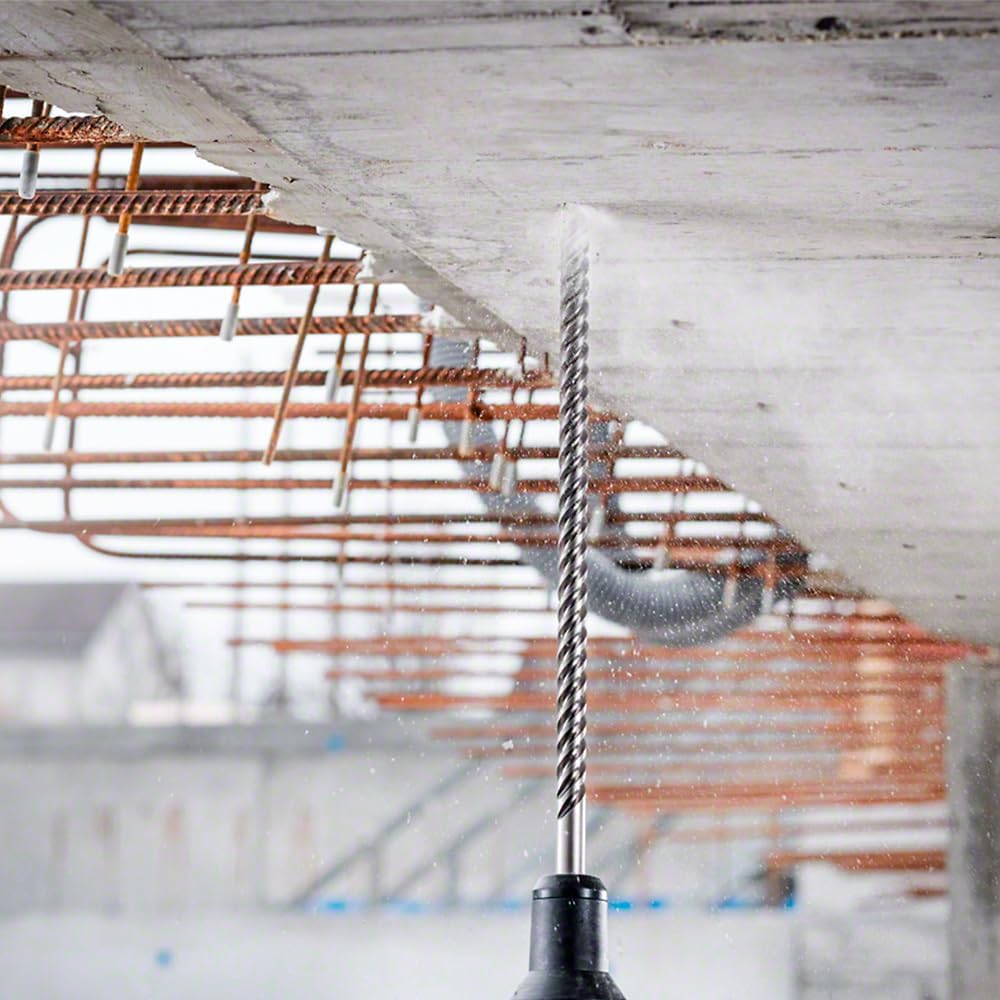 Bosch Professional Hammerbohrer SDS-max-7 (für Beton, Kalksandstein, Mauerwerk, Ø:52 mm, Zubehör für