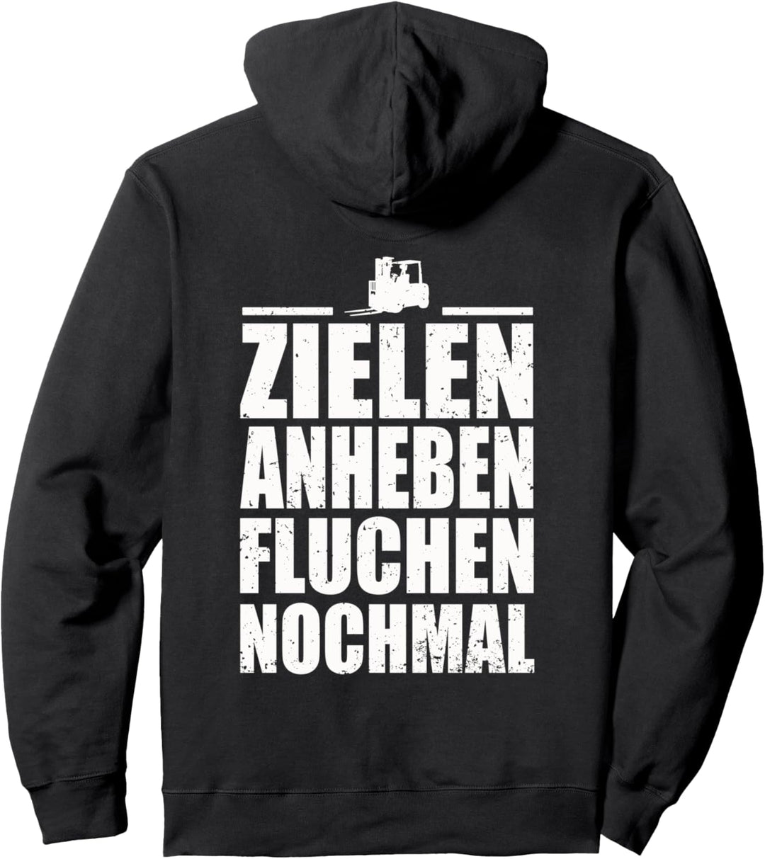 Gabelstapler Staplerfahrer Lagerarbeiter Beruf Arbeit Spruch Pullover Hoodie