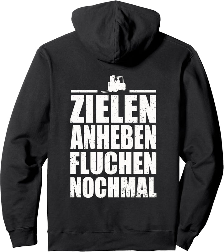 Gabelstapler Staplerfahrer Lagerarbeiter Beruf Arbeit Spruch Pullover Hoodie