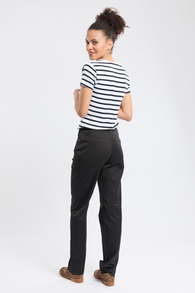 Armor Lux Damen Trimaran Klassische Hose 38 Schwarz, 38 Schwarz