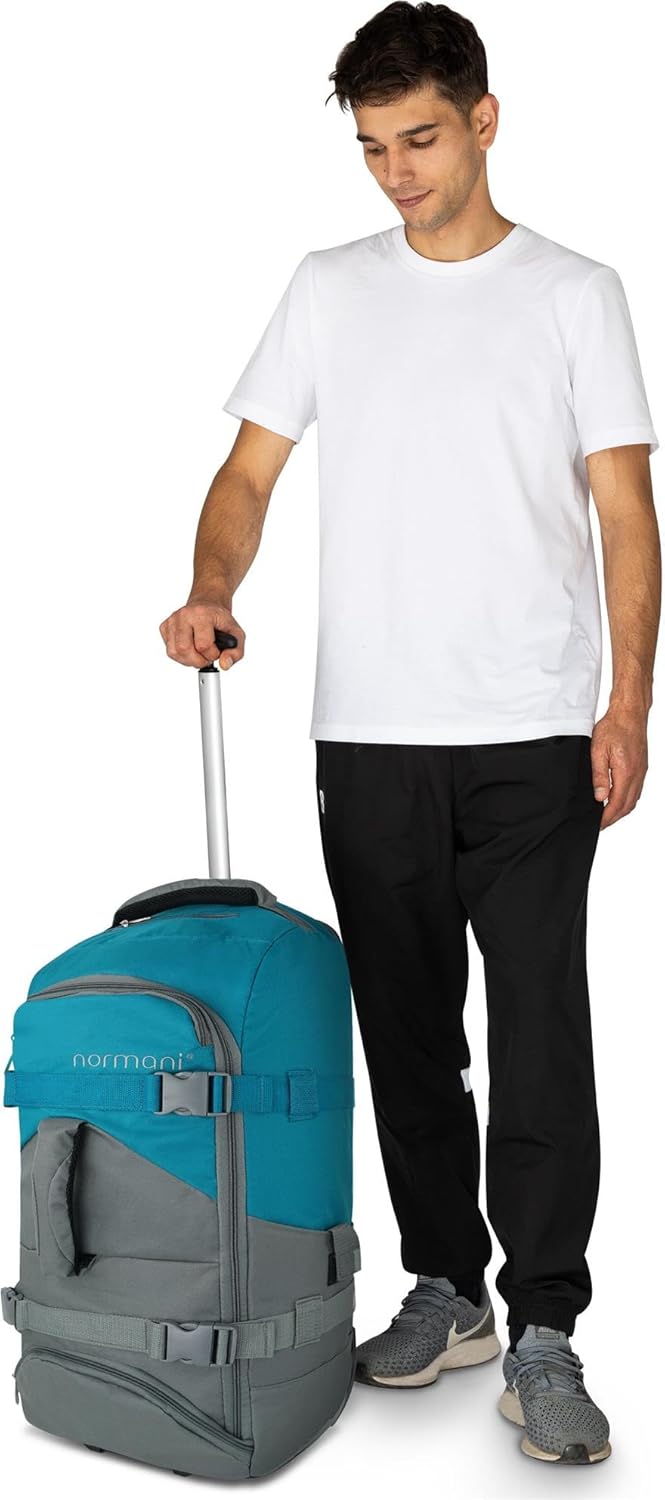 normani Backpacker Reisetaschen-Rucksack mit Trolleyfunktion - Trolley mit Frontloader Funktion und