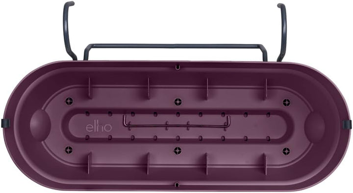 elho Vibia Campana Balkonkasten Allin1 50 mit Wasserreservoir - Blumentopf Balkongeländer - 100% rec