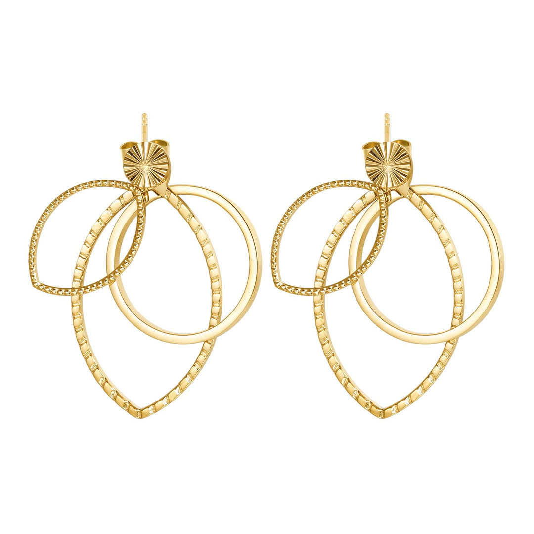 Brosway Damen-Ohrringe | Geometric Kollektion - BGO22, 33mm, Edelstahl Edelstahl Hypoallergener Stah