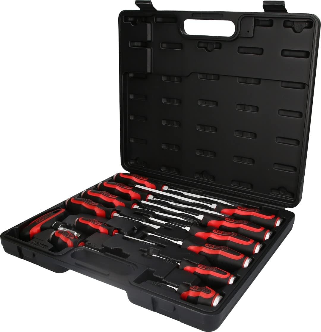 KS Tools 917.0795 1/4"+3/8"+1/2" Steckschlüssel-Satz, 195-tlg & 151.1150 ERGOTORQUEmax Schlagkappen-