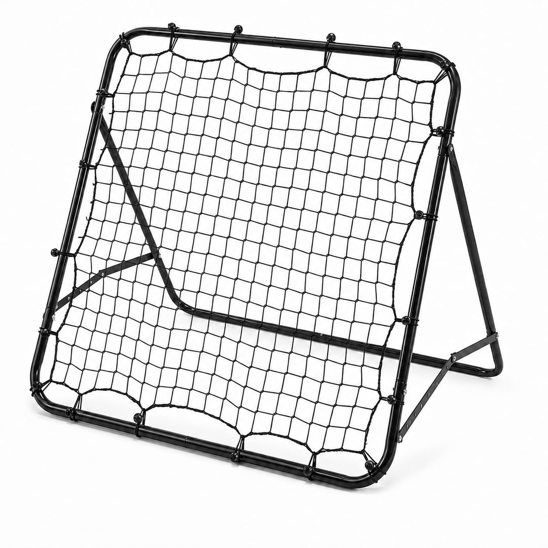 Trintion Fussball Rebound Netz Kinder und Jugendliche Tragbares Prellwand Verstellbar Fussballtor Ki