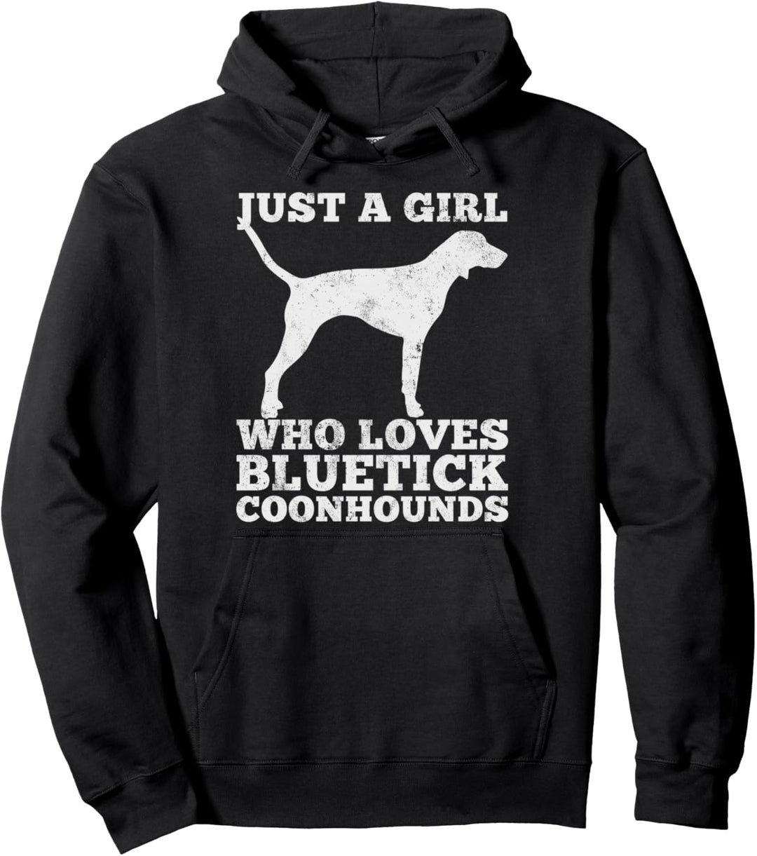 Bluetick Coonhound Vintage Pullover Hoodie