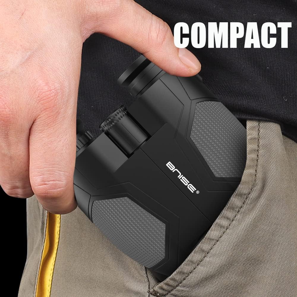 12x25 Kompaktes Fernglas für Erwachsene und Kinder, kleines Fernglas mit Low Light Vision für Vogelb