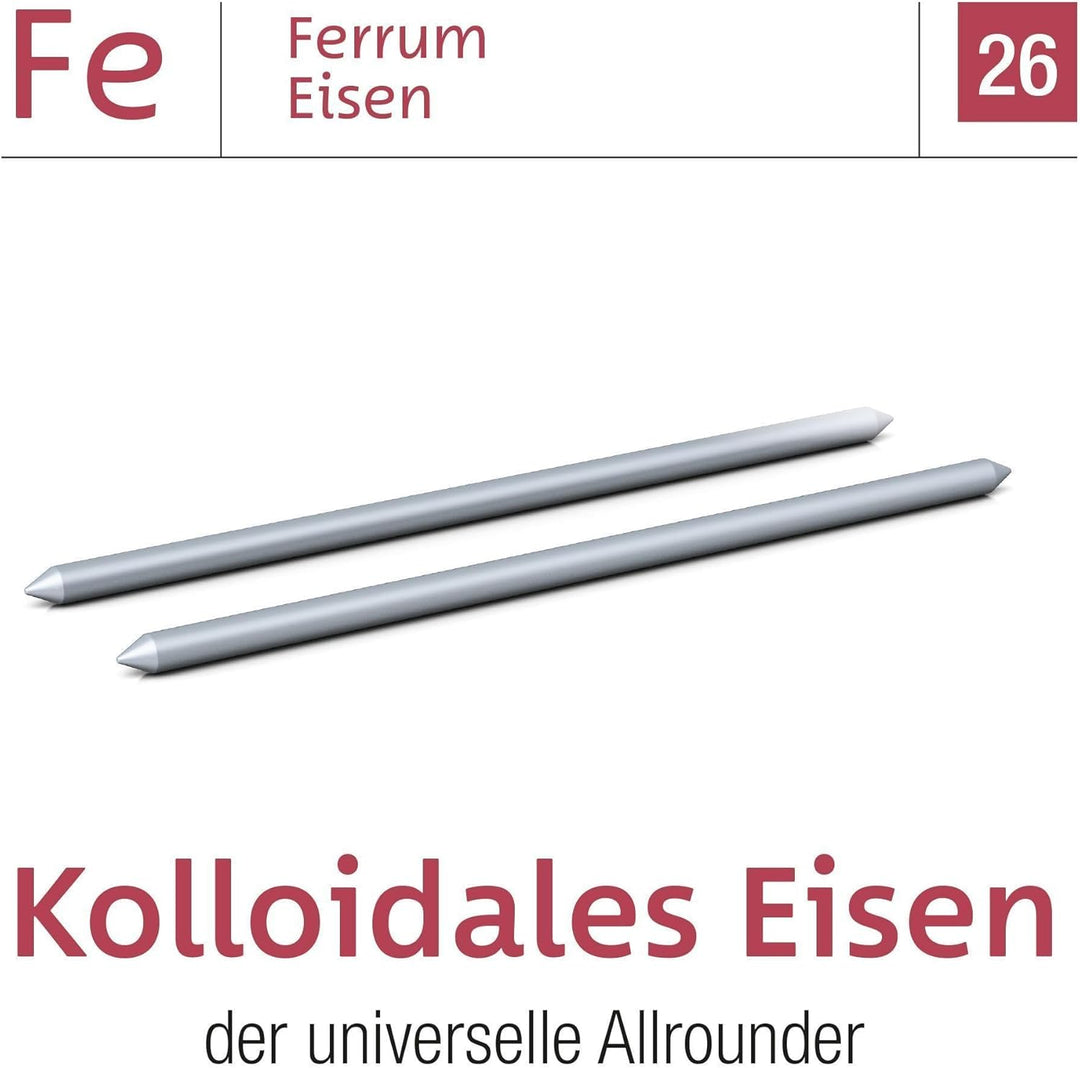 Colloimed Eisen-Elektroden 1 Paar 2mm x 140mm (Fe 2x140) Eisen 2x140, Eisen 2x140