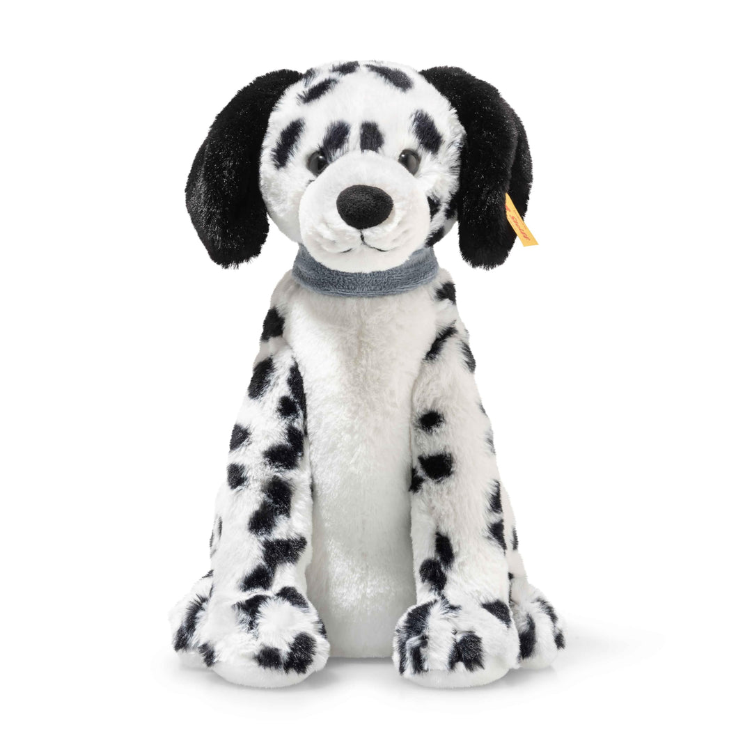 Steiff Oskar Dalmatiner 27cm sitzend, Kuscheltier Plüschtier, Hunde Stofftier im Dalmatiner Design,