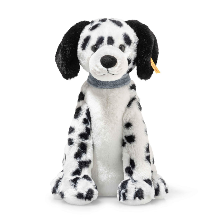 Steiff Oskar Dalmatiner 27cm sitzend, Kuscheltier Plüschtier, Hunde Stofftier im Dalmatiner Design,