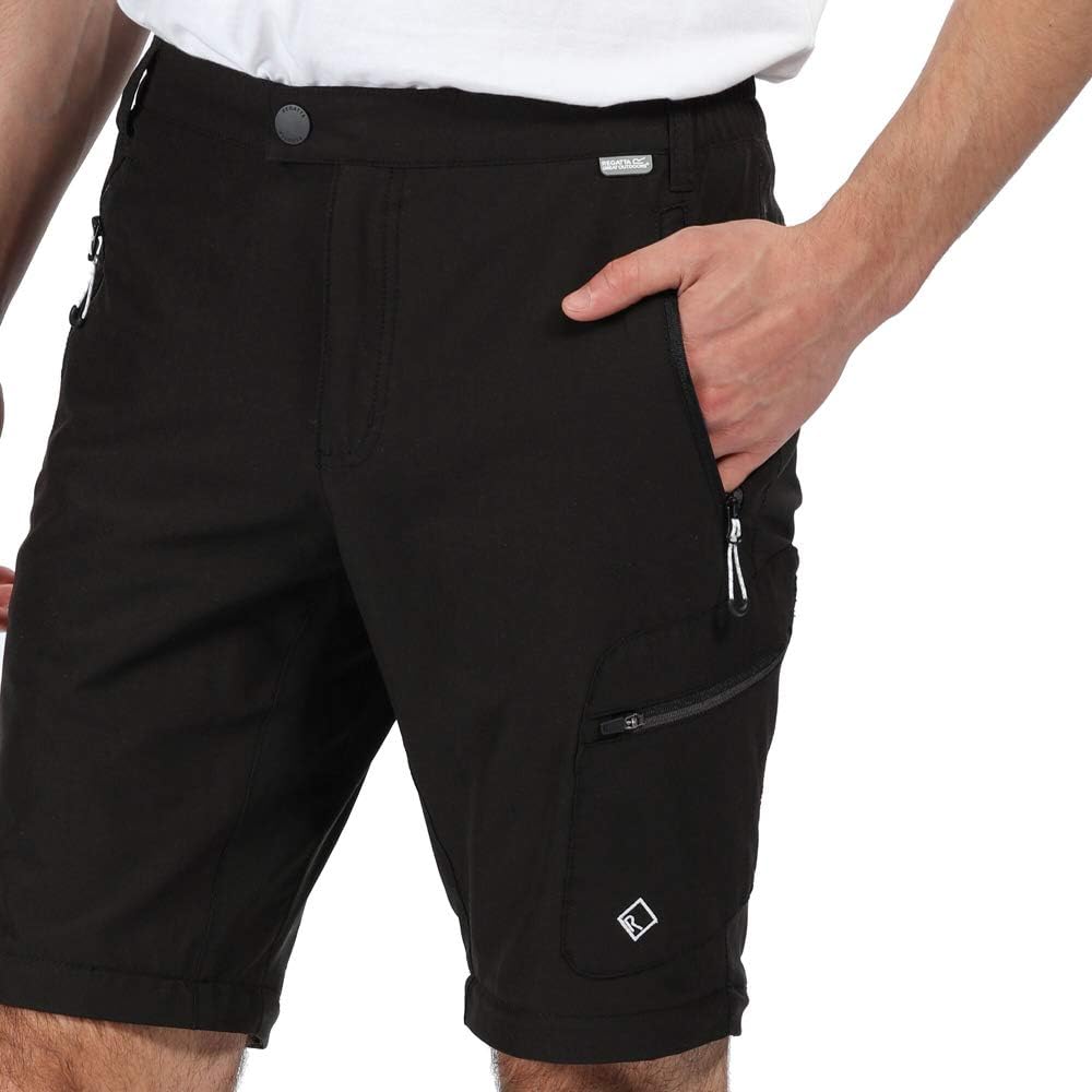 Regatta Men Highton Z/O TRS Trousers, Black, 33