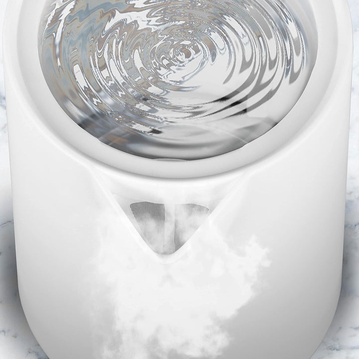 Duronic EK17 WE Wasserkocher - 1,7l Fassungsvermögen - 2200 Watt - Schnellkochend - Basis mit kabell