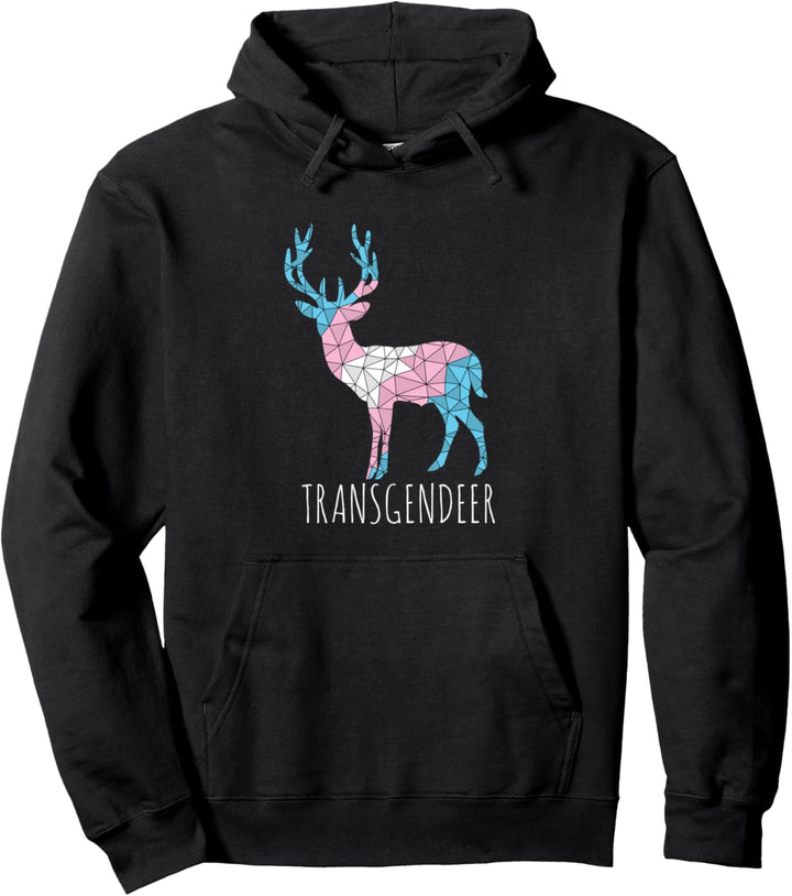 Transgendeer LGBT Transgender Hirsch Trans Pullover Hoodie