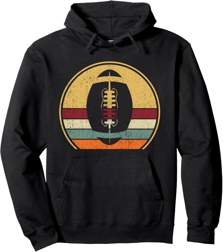 Retro Rugby Spieler - Vintage Rugger Rugby Pullover Hoodie