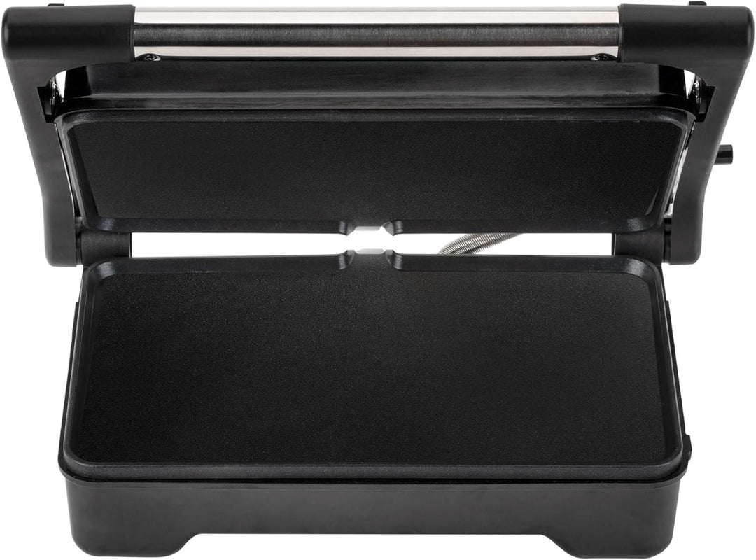 JATA JEGR1183 Doppelgrill, 1500 W, Elektrogrill mit 180°-Öffnung und Schwingdeckel, regulierbares Th