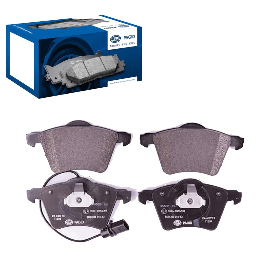 HELLA PAGID 8DB 355 010-631 Bremsbelagsatz - T1380 - Dicke/Stärke: 19mm - Bremssystem: Teves - mit i