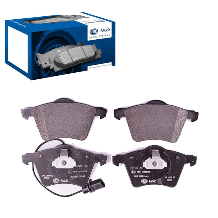 HELLA PAGID 8DB 355 010-631 Bremsbelagsatz - T1380 - Dicke/Stärke: 19mm - Bremssystem: Teves - mit i
