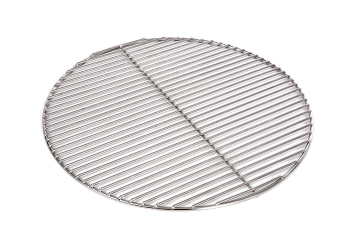 Grillrost Ø 44,5 cm aus Edelstahl rostfrei und elektropoliert 4mm / 10 mm Stababstand für Grill rund