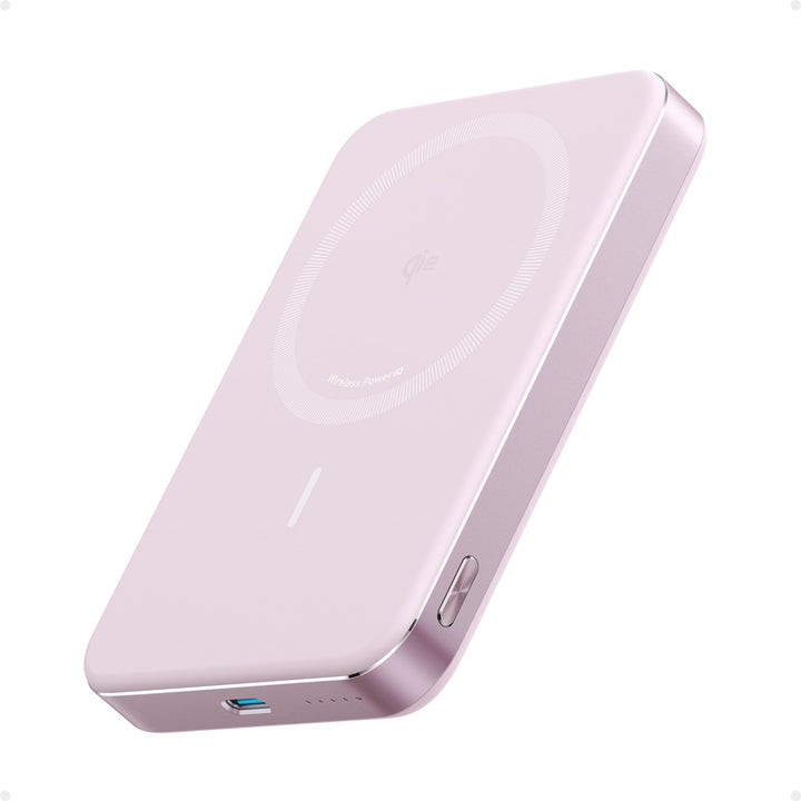Anker MagGo Powerbank, Ultra-schlankes 10.000mAh magnetisches Akkupack, Qi2-zertifiziert, portabel,