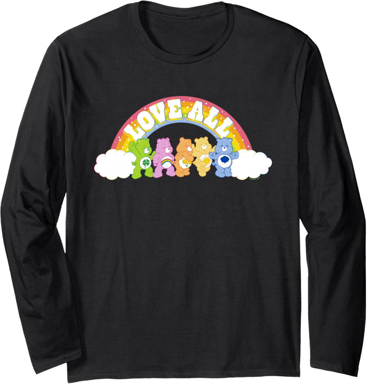 Care Bears Pride Love All Rainbow Good Luck, Cheer, Grumpy Langarmshirt