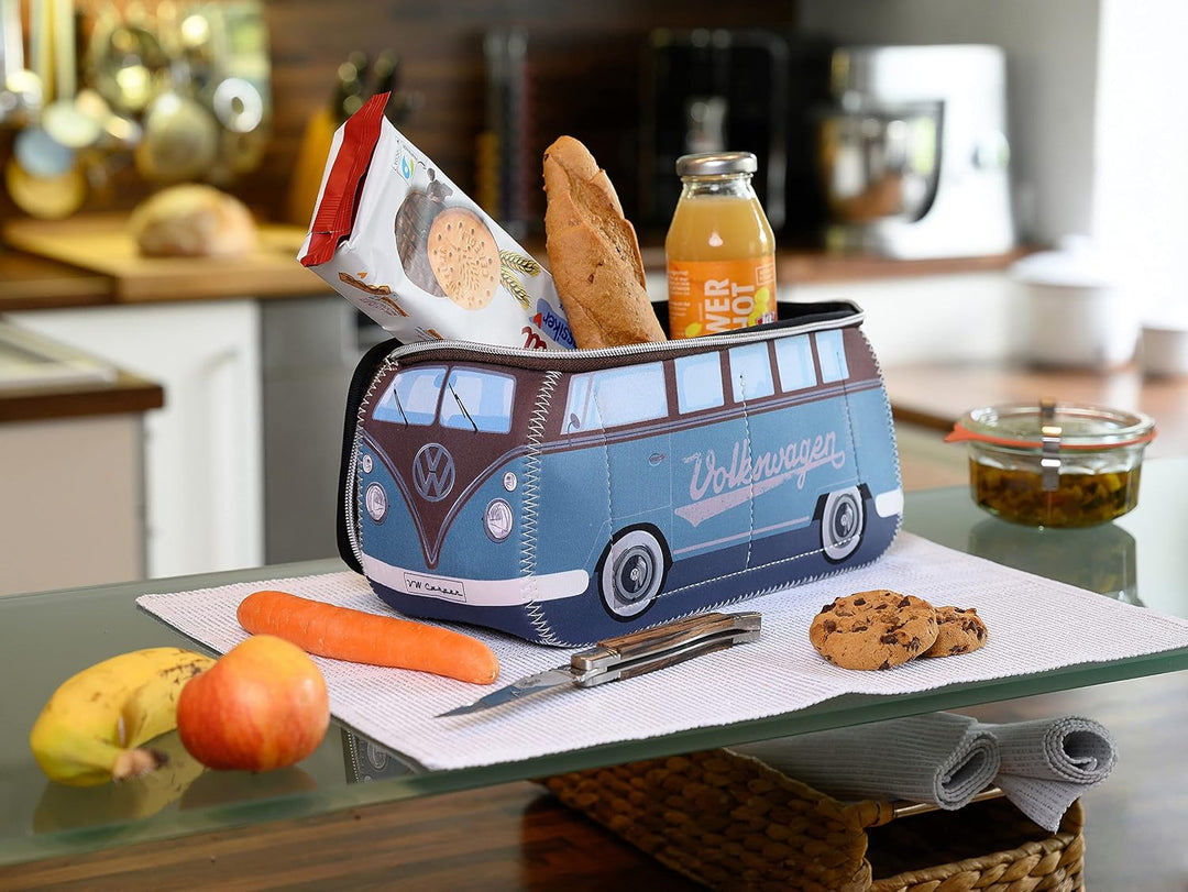 BRISA VW Collection - T1 Bulli Bus Kulturbeutel Kosmetiktasche | Volkswagen Universaltasche Waschbeu