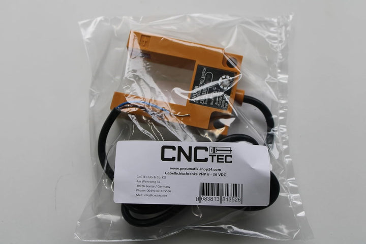 Gabellichtschranke 6-36V NO PNP Erfassungsbereich 30mm IR-Lichtschranke Lichtsensor