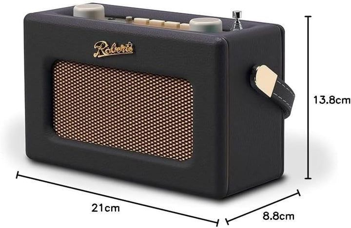 Roberts – Revival UNO BT Radio – Kompaktes tragbares Radio mit Dab-FM, Bluetooth, Vintage-Design, St