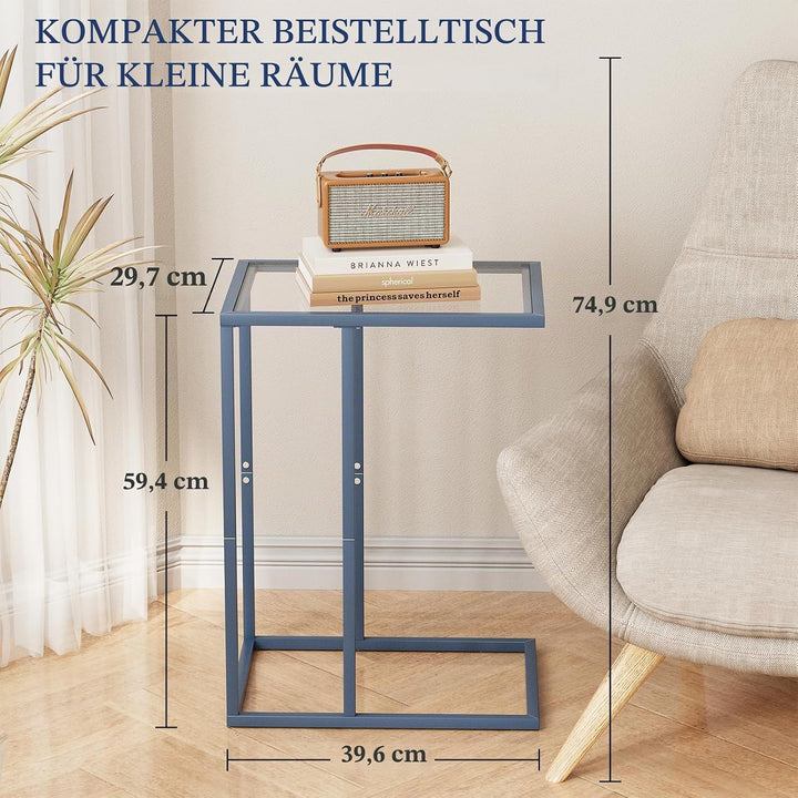 Beistelltisch C Form, Couch Beistelltischs, Kaffeetisch Kleiner Tisch, Sofa Tisch Beistelltische Bet