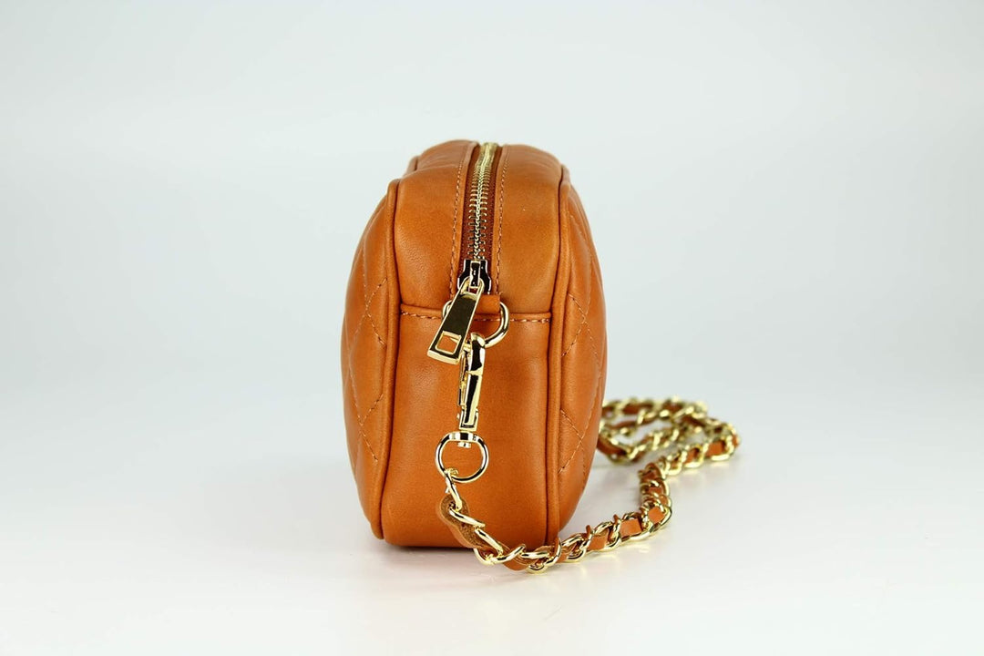 Belli italienische Echt Nappa Leder Abendtasche Damentasche kleine Umhängetasche zum Ausgehen gestep