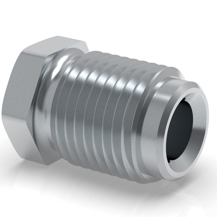 100x Verschraubung M12 x 1 für Bremsleitung 6,0 mm Bördel E Typ B Profi Verbinder DIN/ISO 1651 konfo